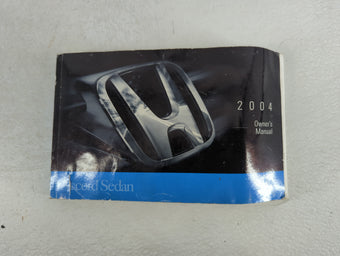 compare product 2004 Honda Accord Owners Manual Book Guide P/N:0CX31-SDA-6101 OEM Used Auto Parts