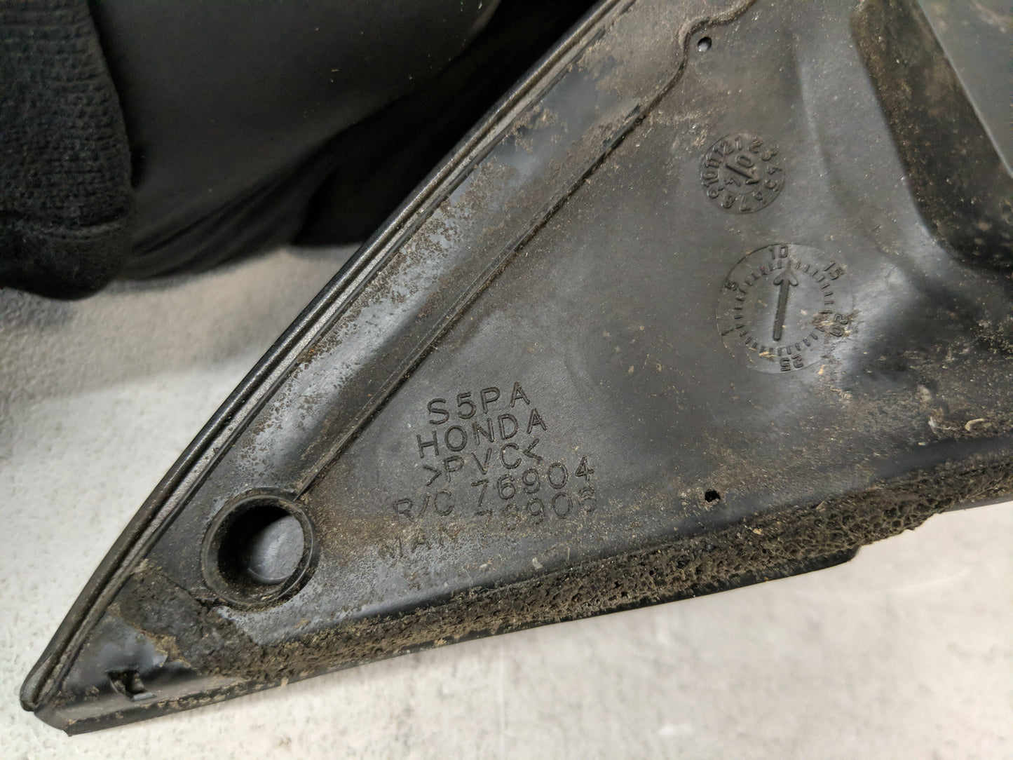 2001-2005 Honda Civic Side Mirror Replacement Passenger Right View Door Mirror Fits Fits 2001 2002 2003 2004 2005 OEM Used A