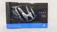 2004 Honda Civic Owners Manual Book Guide OEM Used Auto Parts - Oemusedautoparts1.com