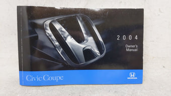 compare product 2004 Honda Civic Owners Manual Book Guide OEM Used Auto Parts