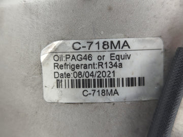 2002-2005 Honda Civic Air Conditioning A/c Ac Compressor Oem