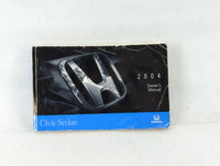 2004 Honda Civic Owners Manual Book Guide P/N:00X31-S5A-6310 31S5A631 OEM Used Auto Parts - Oemusedautoparts1.com