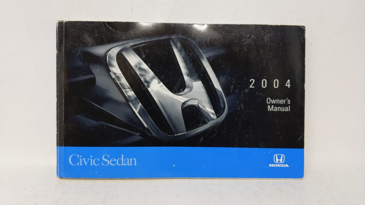 2004 Honda Civic Owners Manual Book Guide OEM Used Auto Parts - Oemusedautoparts1.com