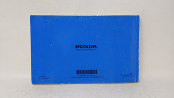 2004 Honda Civic Owners Manual Book Guide OEM Used Auto Parts
