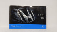 2004 Honda Civic Owners Manual Book Guide OEM Used Auto Parts - Oemusedautoparts1.com