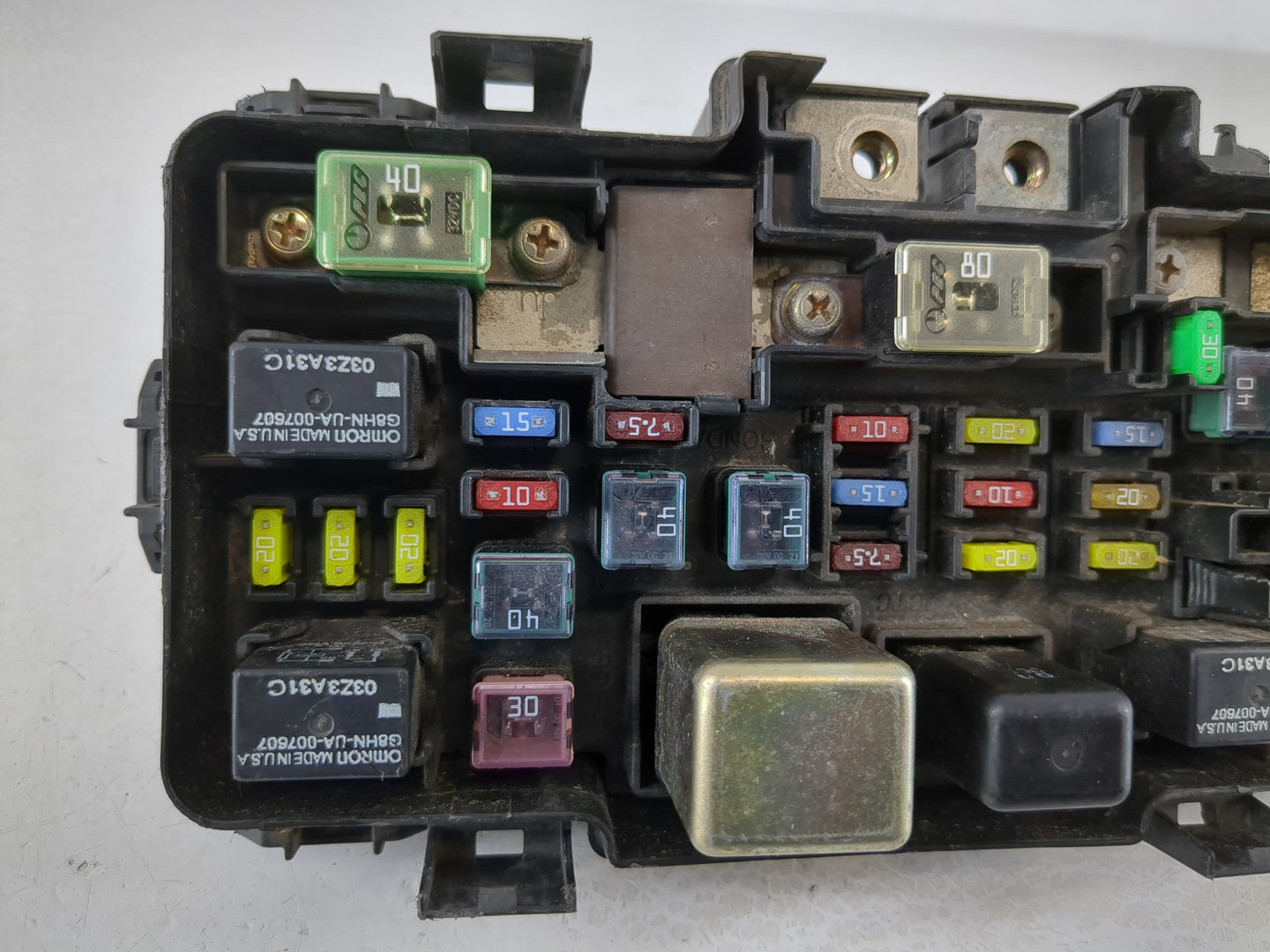 2001-2005 Honda Civic Fusebox Fuse Box Panel Relay Module Fits Fits 2001 2002 2003 2004 2005 OEM Used Auto Parts - Oemusedau