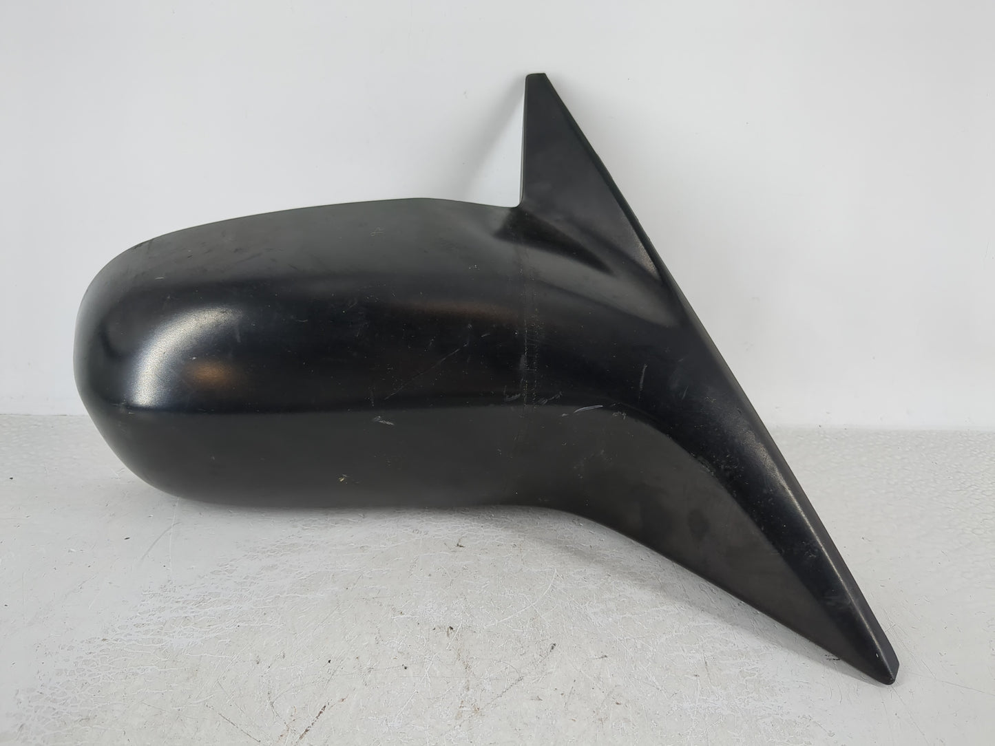 2001-2005 Honda Civic Passenger Right Side View Manual Door Mirror Black - Oemusedautoparts1.com
