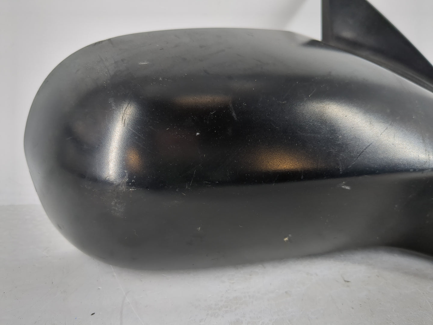 2001-2005 Honda Civic Passenger Right Side View Manual Door Mirror Black - Oemusedautoparts1.com