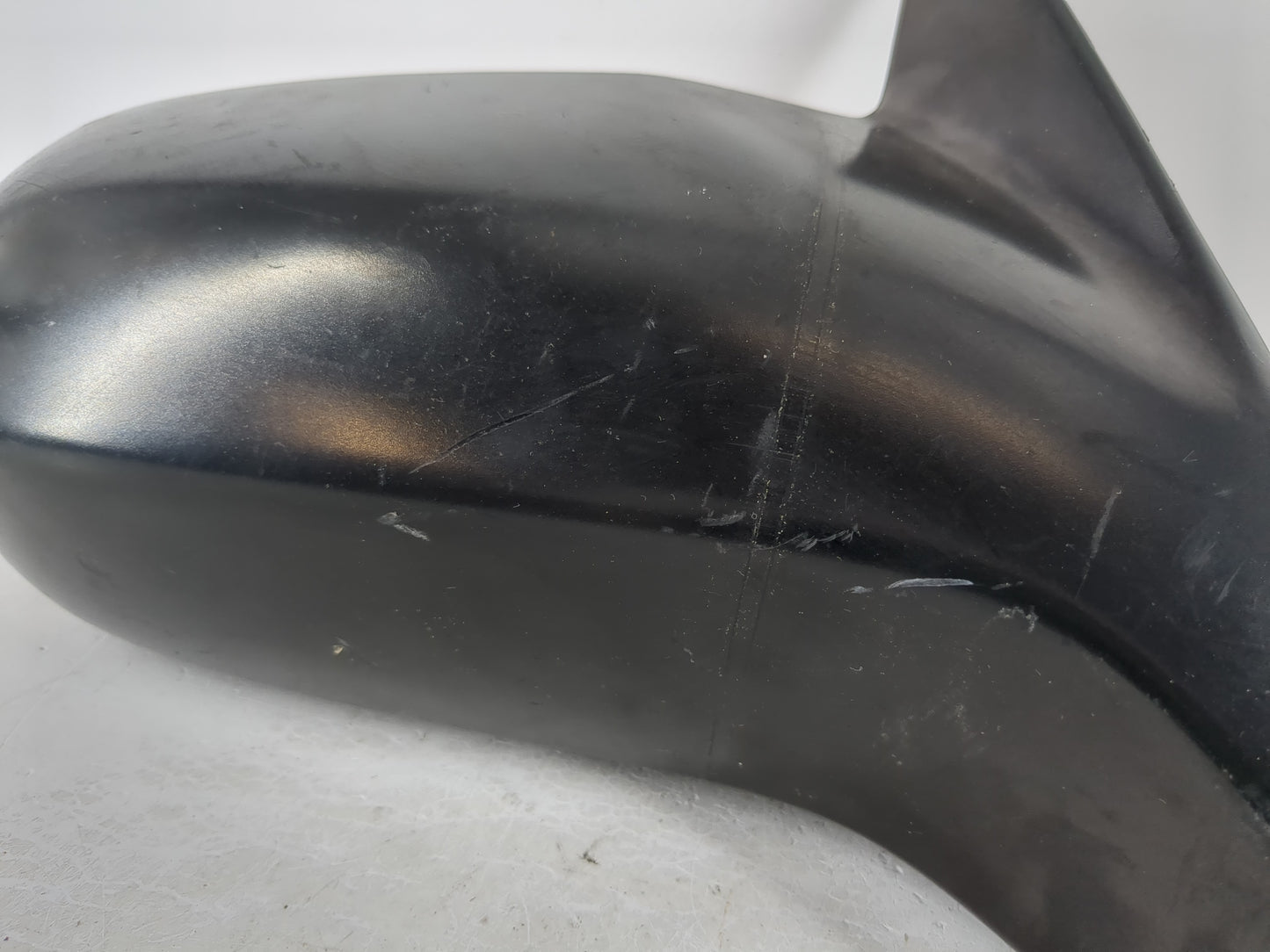 2001-2005 Honda Civic Passenger Right Side View Manual Door Mirror Black - Oemusedautoparts1.com