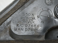 2001-2005 Honda Civic Passenger Right Side View Manual Door Mirror Black - Oemusedautoparts1.com