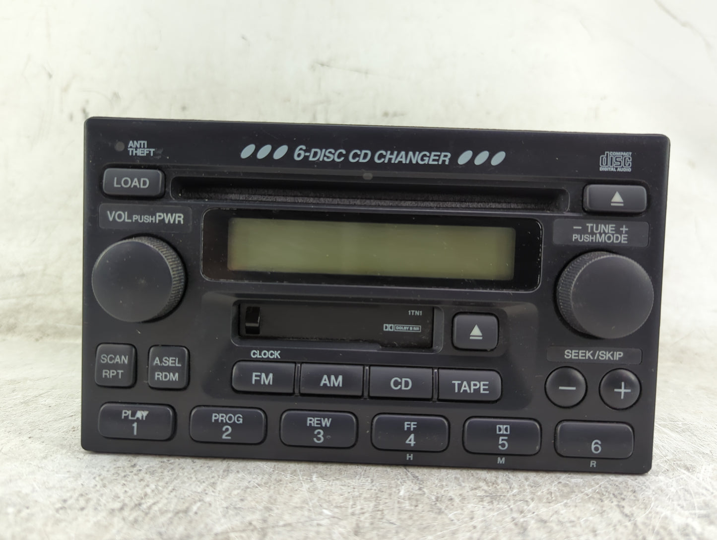 2002-2004 Honda Cr-V Radio AM FM Cd Player Receiver Replacement P/N:39100-SCA-A200-01 CQ-EH8261LC Fits Fits 2002 2003 2004 O