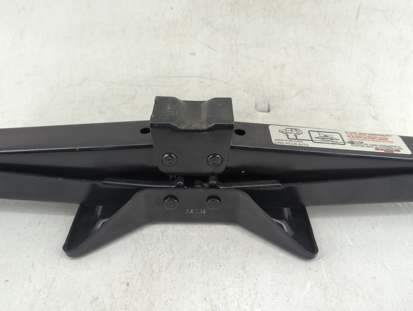 2004 Honda Cr-v Spare Scissor Car Jack Black - Oemusedautoparts1.com