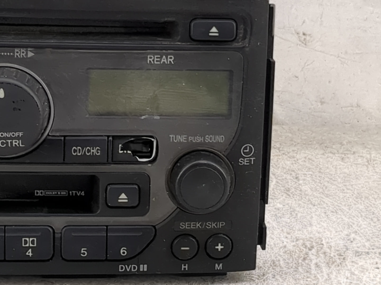 2003-2005 Honda Pilot Radio AM FM Cd Player Receiver Replacement P/N:39100-S9V-A220 CQ-JH8460Z Fits Fits 2003 2004 2005 OEM 