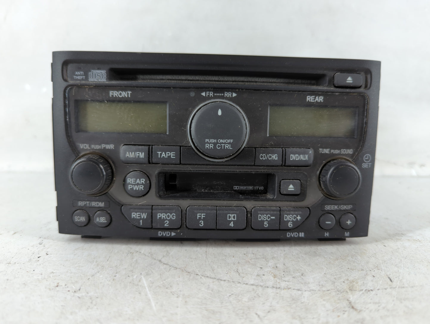 2003-2005 Honda Pilot Radio AM FM Cd Player Receiver Replacement P/N:39100-S9V-A210 Fits OEM Used Auto Parts - Oemusedautopa