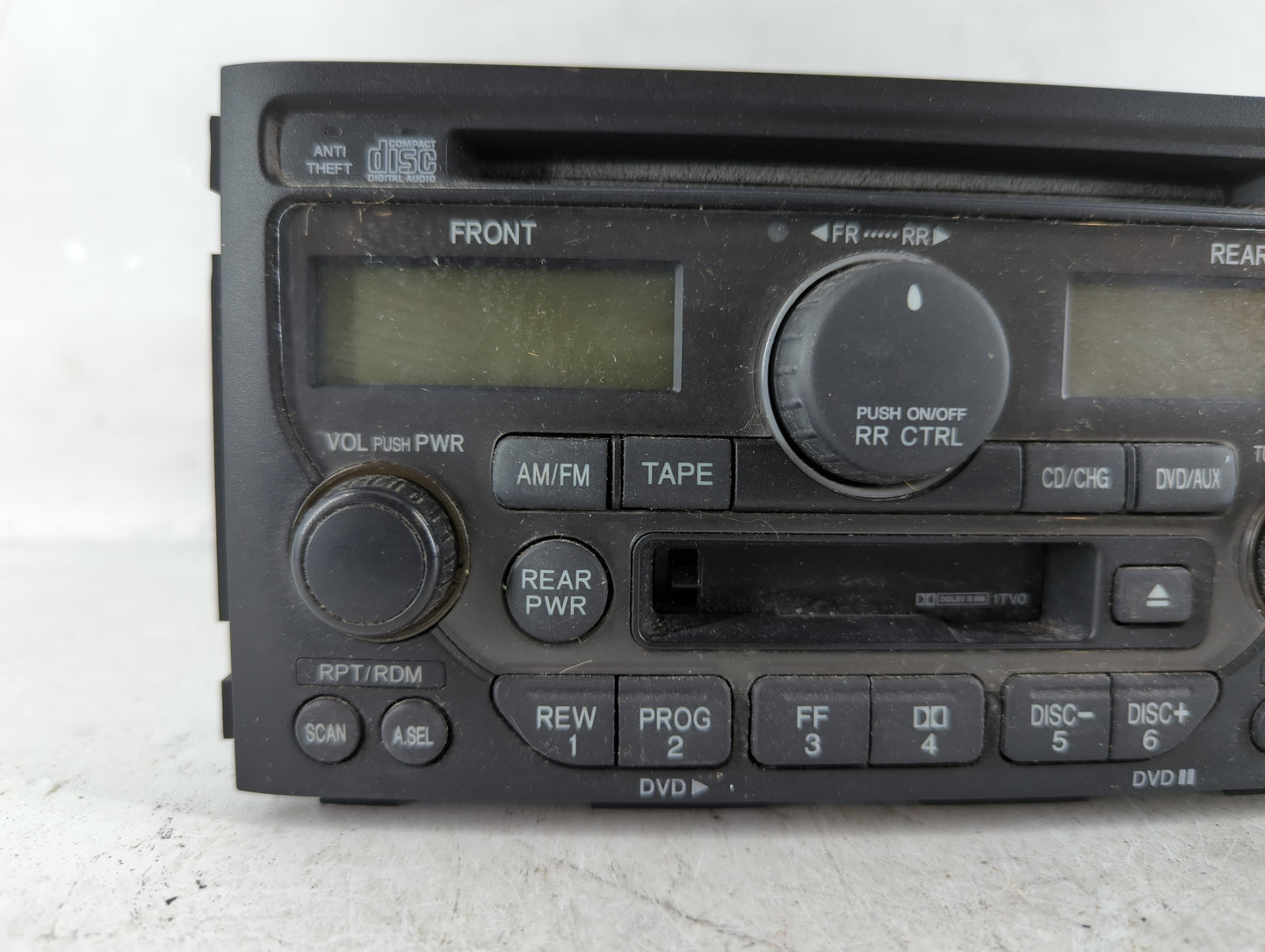 2003-2005 Honda Pilot Radio AM FM Cd Player Receiver Replacement P/N:39100-S9V-A210 Fits OEM Used Auto Parts - Oemusedautopa