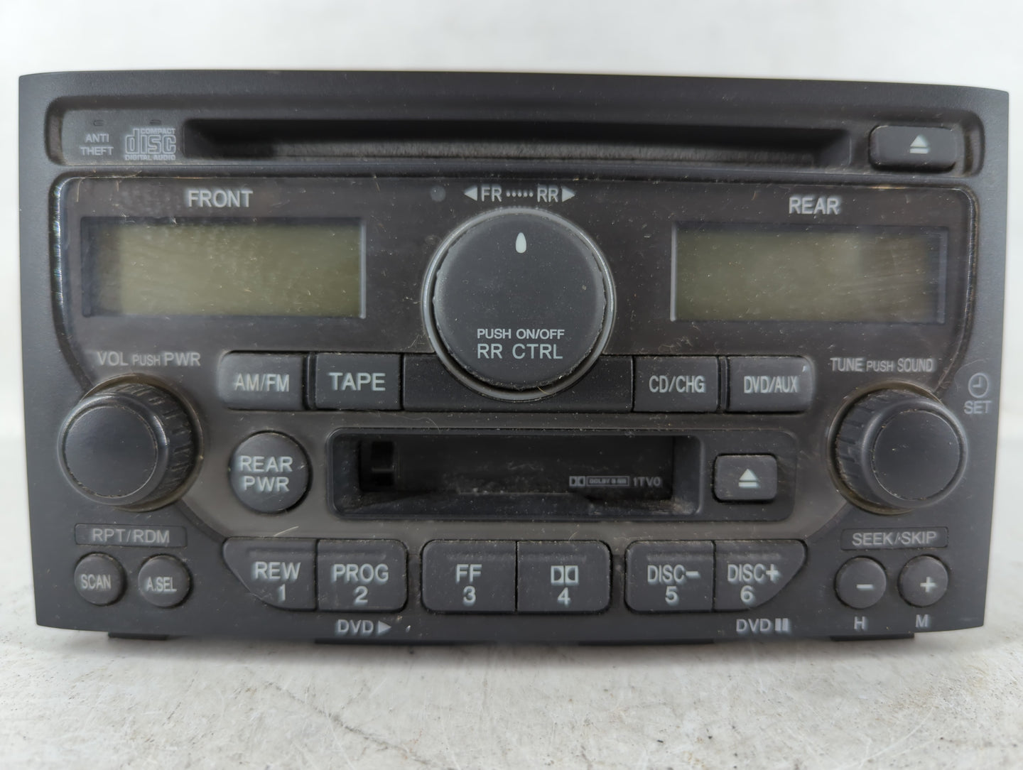 2003-2005 Honda Pilot Radio AM FM Cd Player Receiver Replacement P/N:39100-S9V-A210 Fits OEM Used Auto Parts - Oemusedautopa