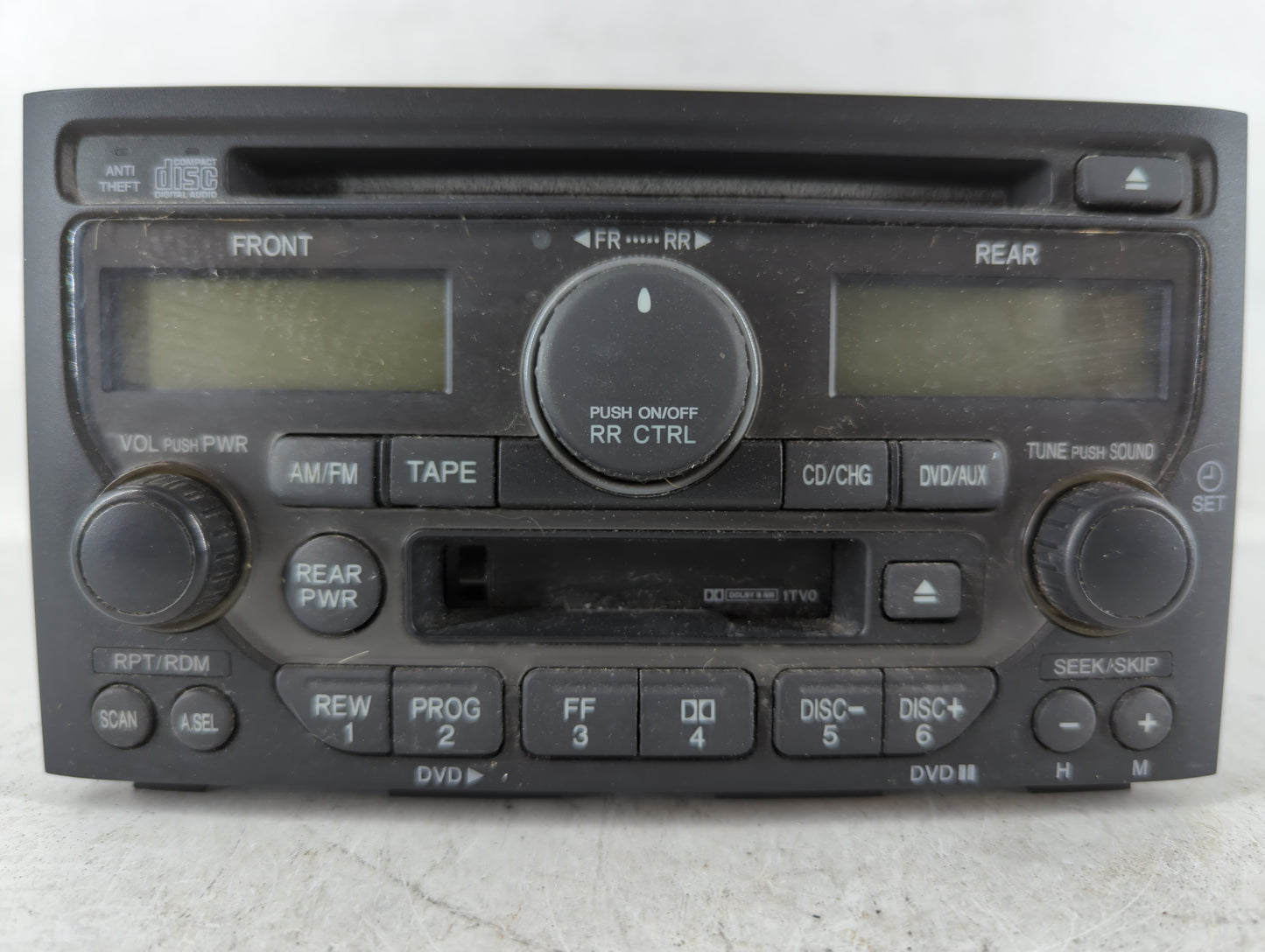2003-2005 Honda Pilot Radio AM FM Cd Player Receiver Replacement P/N:39100-S9V-A210 Fits OEM Used Auto Parts - Oemusedautopa