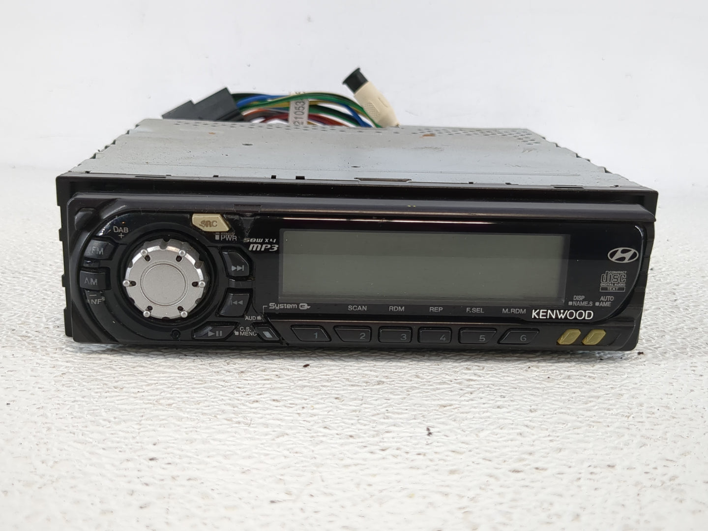 2004-2006 Hyundai Elantra Radio AM FM Cd Player Receiver Replacement P/N:37704870 Fits Fits 2002 2003 2004 2005 2006 OEM Use