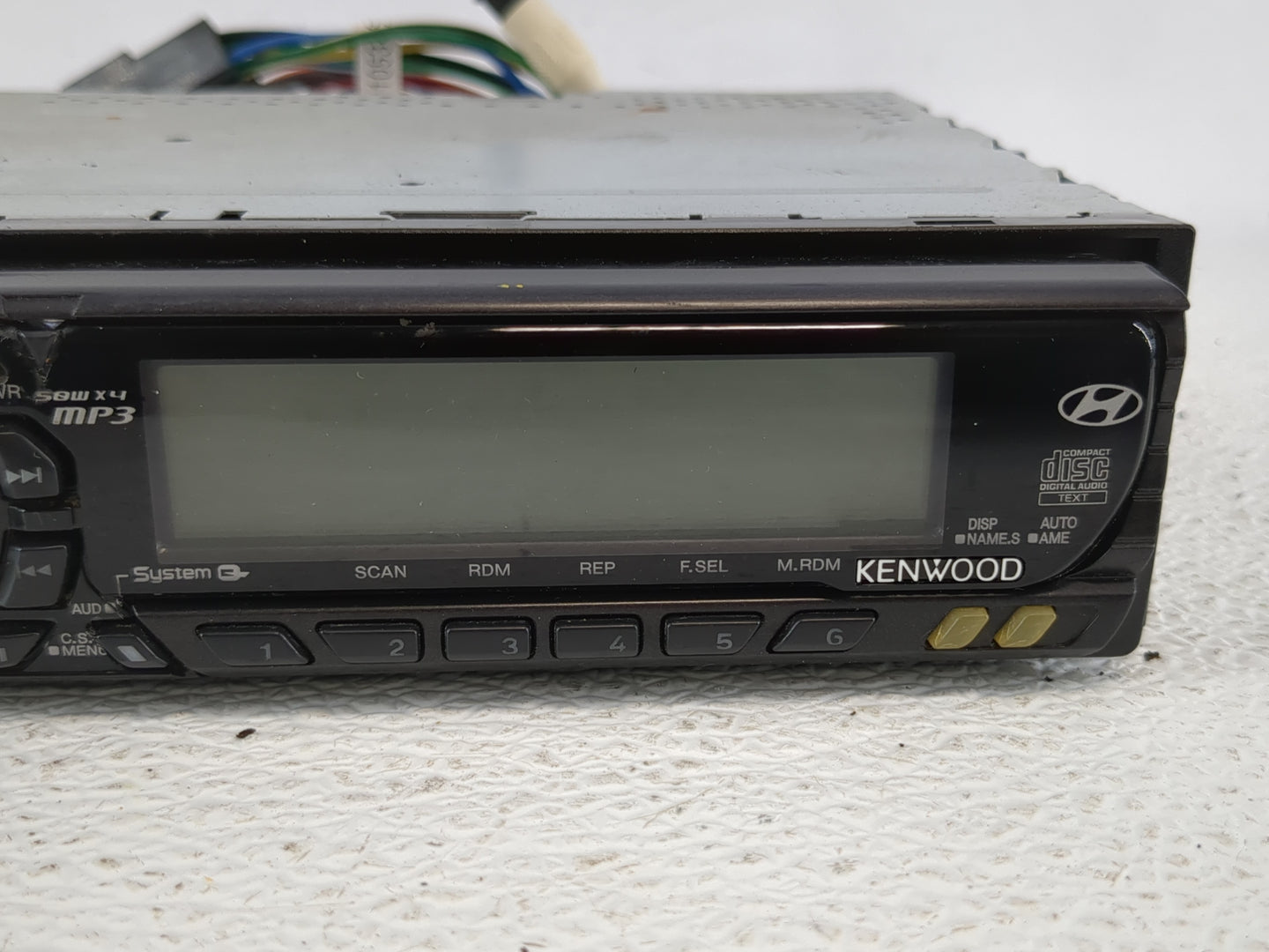 2004-2006 Hyundai Elantra Radio AM FM Cd Player Receiver Replacement P/N:37704870 Fits Fits 2002 2003 2004 2005 2006 OEM Use