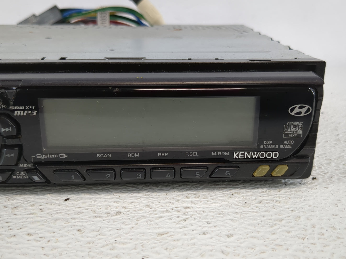2004-2006 Hyundai Elantra Radio AM FM Cd Player Receiver Replacement P/N:37704870 Fits Fits 2002 2003 2004 2005 2006 OEM Use