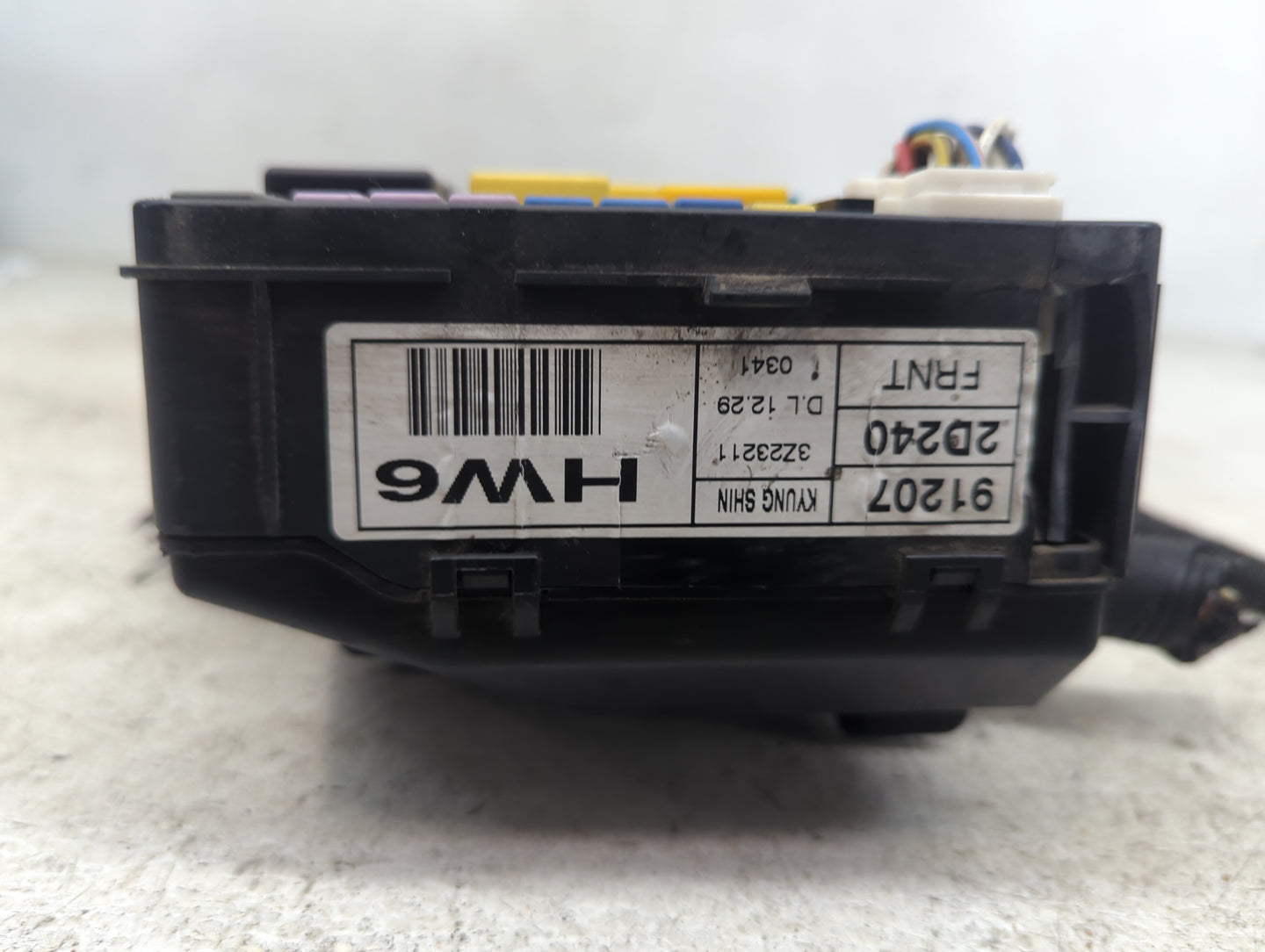2004-2006 Hyundai Elantra Fusebox Fuse Box Panel Relay Module P/N:91207-2D240 95224-29700 Fits Fits 2003 2004 2005 2006 2007