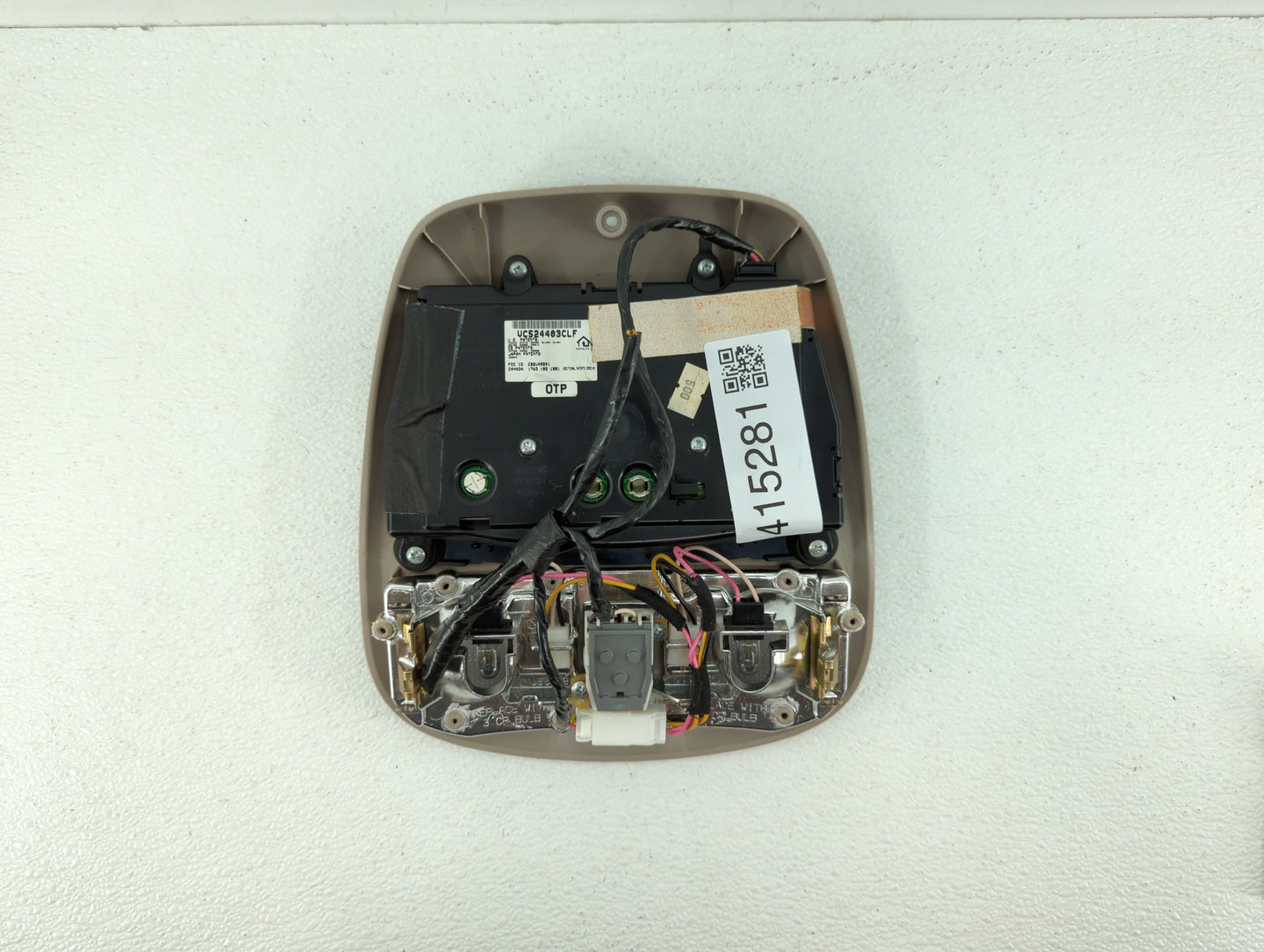 2001-2006 Hyundai Elantra Overhead Roof Console Interior Dome Light - Oemusedautoparts1.com