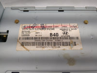 2001-2006 Hyundai Santa Fe Radio AM FM Cd Player Receiver Replacement P/N:12220029 B4096180-28900 Fits OEM Used Auto Parts -