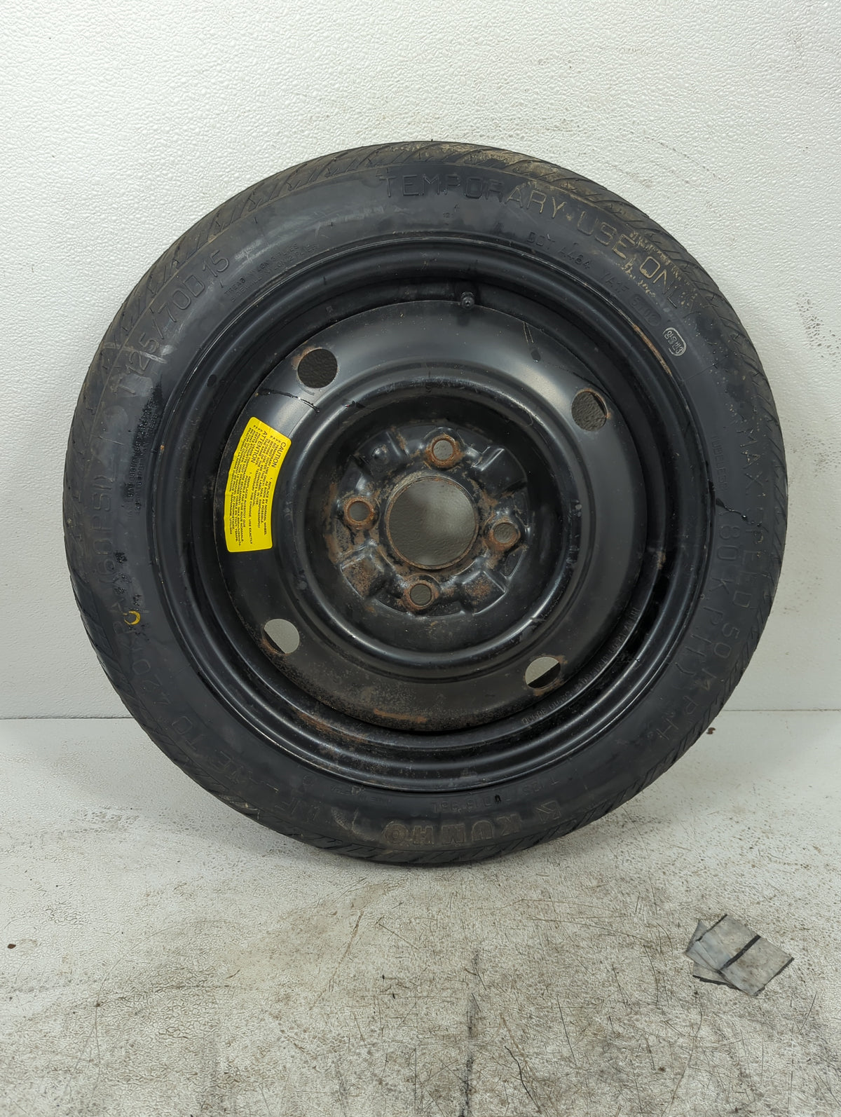 2004-2005 Hyundai Sonata Spare Donut Tire Wheel Rim Oem - Oemusedautoparts1.com