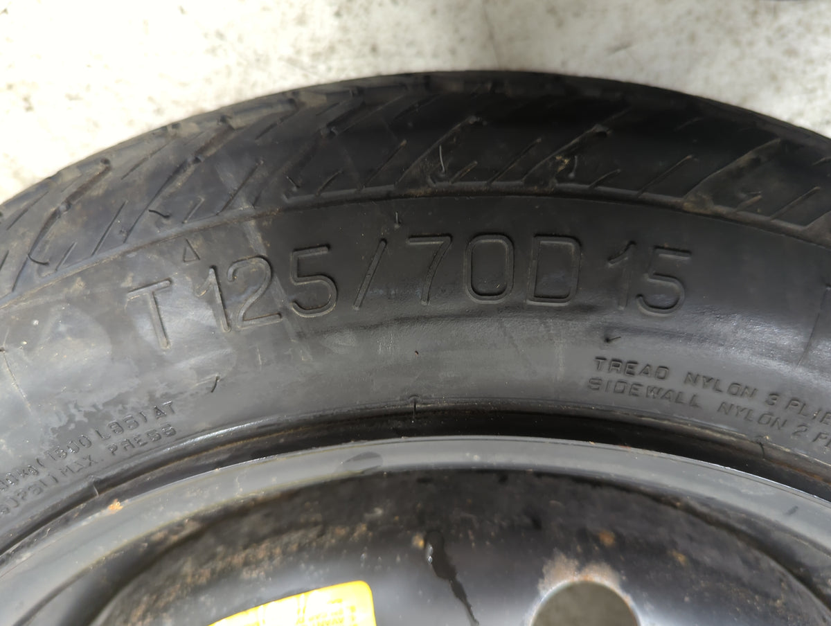 2004-2005 Hyundai Sonata Spare Donut Tire Wheel Rim Oem - Oemusedautoparts1.com