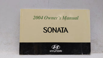 compare product 2004 Hyundai Sonata Owners Manual Book Guide OEM Used Auto Parts