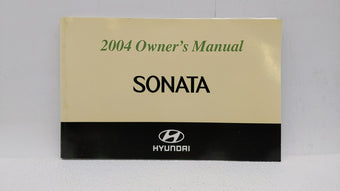 compare product 2004 Hyundai Sonata Owners Manual Book Guide OEM Used Auto Parts