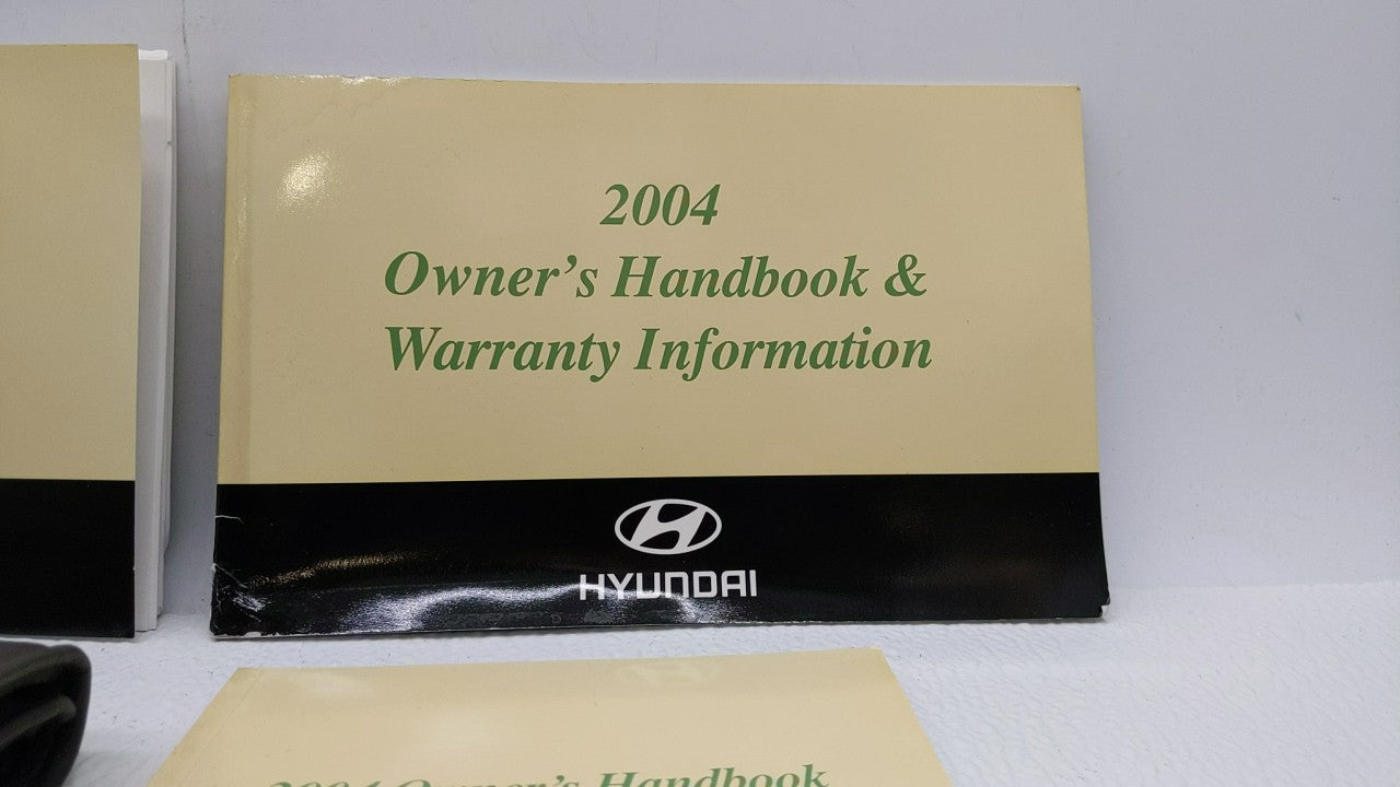 2004 Hyundai Sonata Owners Manual Book Guide OEM Used Auto Parts - Oemusedautoparts1.com