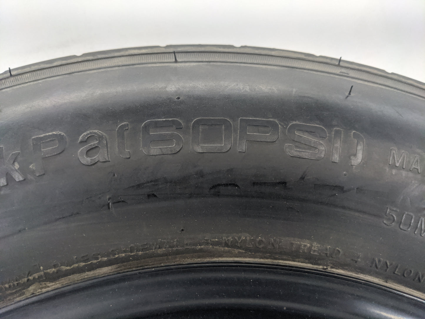 2004 Hyundai Tucson Spare Donut Tire Wheel Rim Oem 1420797 - Oemusedautoparts1.com