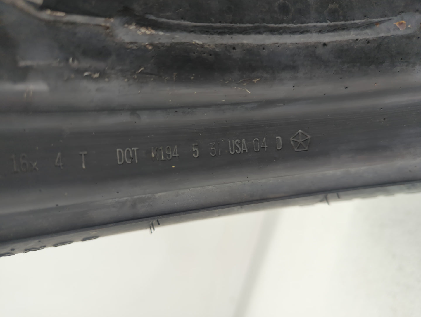 2004 Hyundai Tucson Spare Donut Tire Wheel Rim Oem - Oemusedautoparts1.com