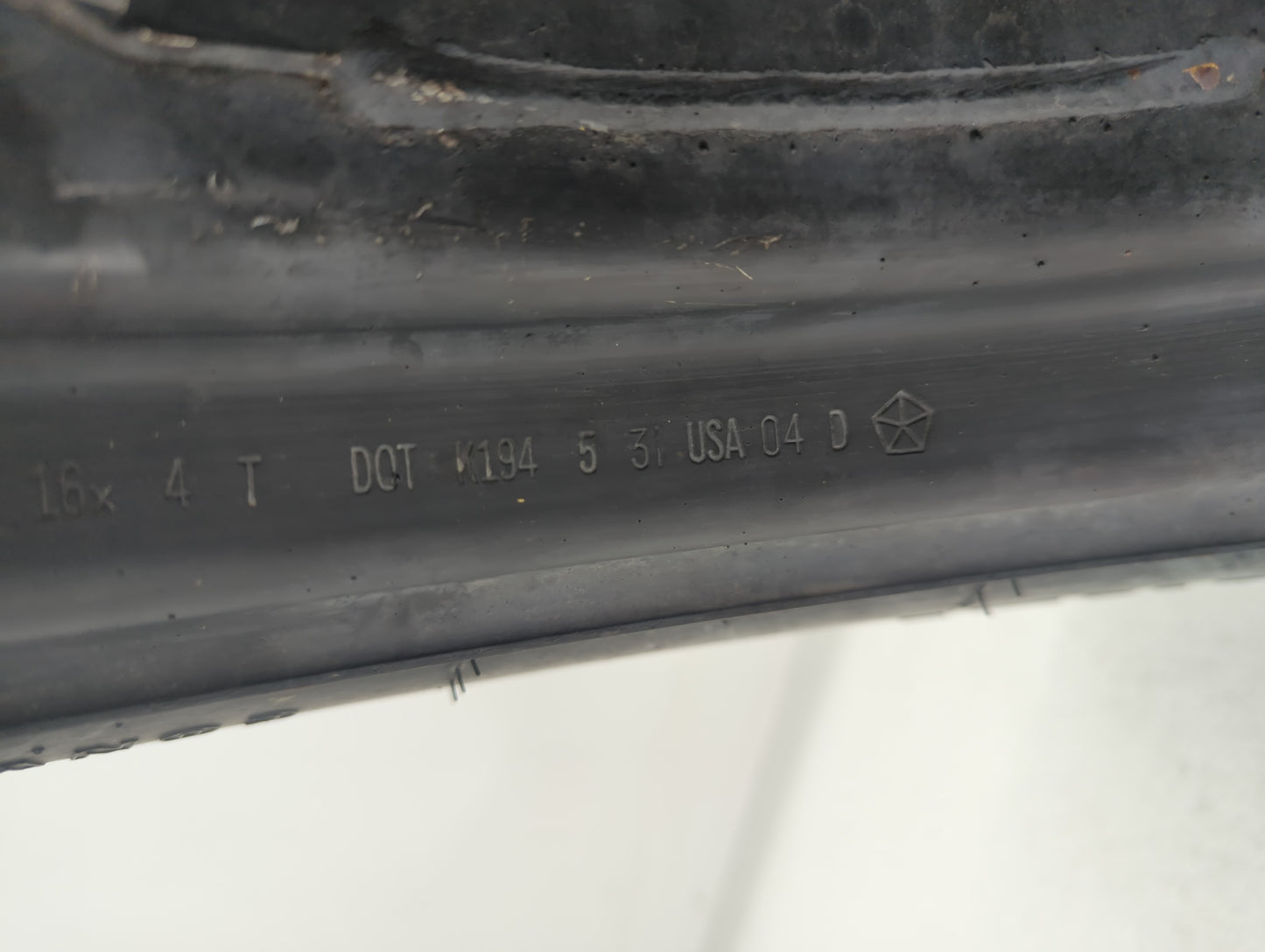 2004 Hyundai Tucson Spare Donut Tire Wheel Rim Oem - Oemusedautoparts1.com