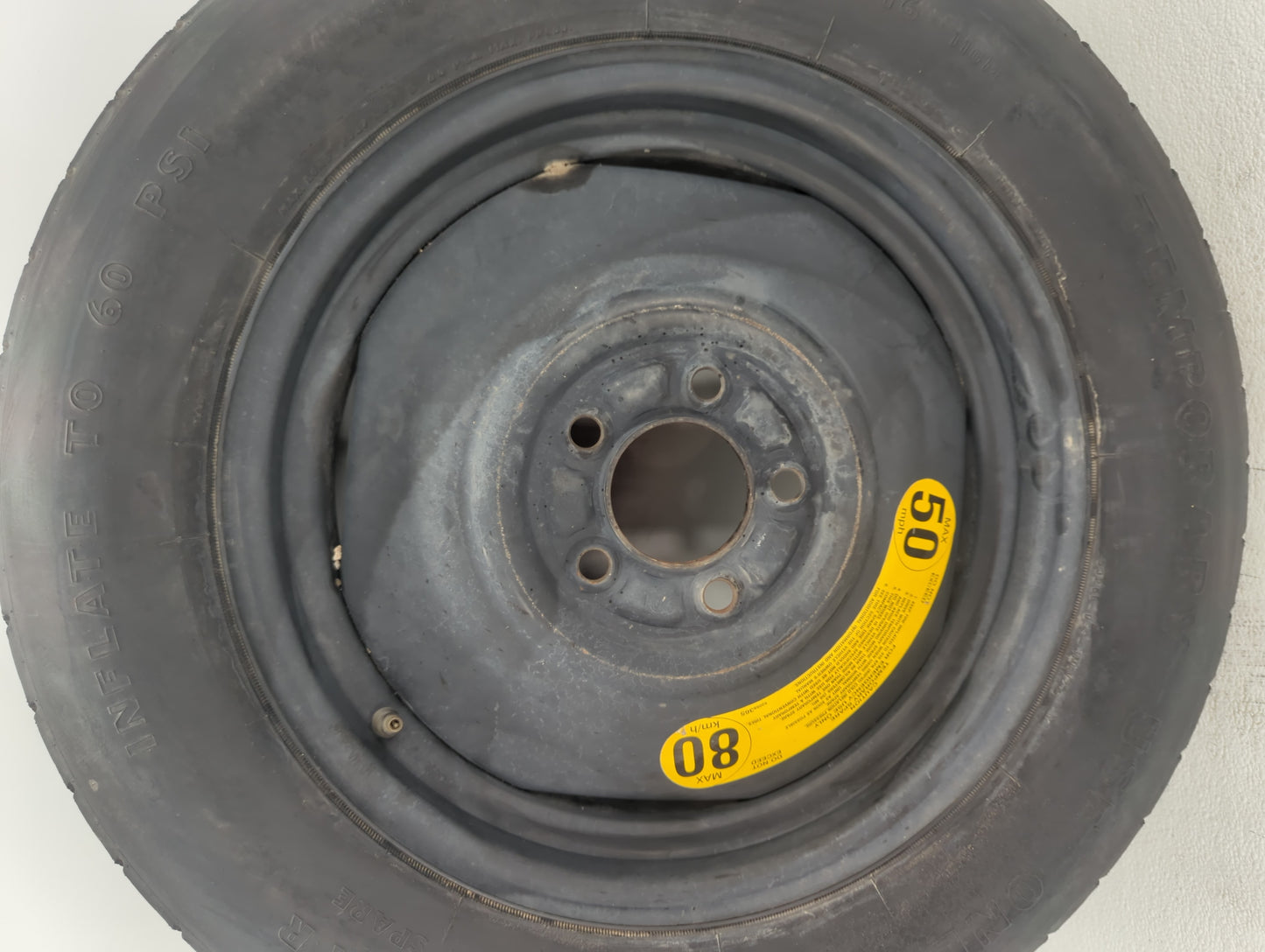 2004 Hyundai Tucson Spare Donut Tire Wheel Rim Oem - Oemusedautoparts1.com