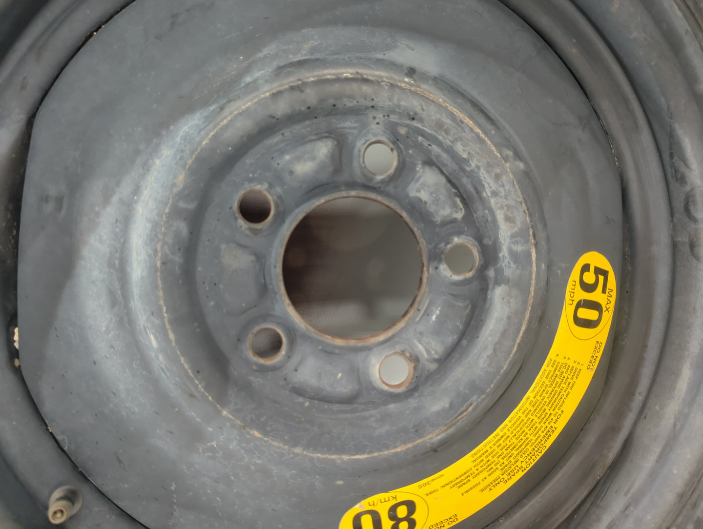 2004 Hyundai Tucson Spare Donut Tire Wheel Rim Oem - Oemusedautoparts1.com