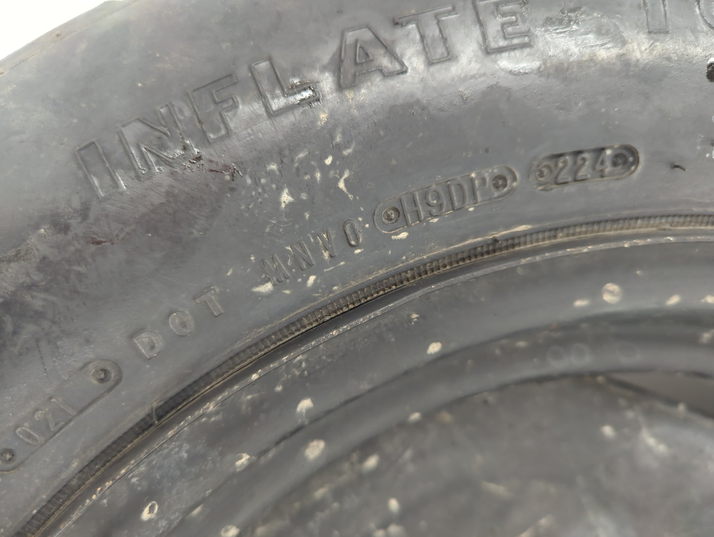 2004 Hyundai Tucson Spare Donut Tire Wheel Rim Oem - Oemusedautoparts1.com