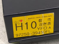 2001-2005 Hyundai Xg Climate Control Module Temperature AC/Heater Replacement P/N:97250-39450FL Fits Fits 2001 2002 2003 200