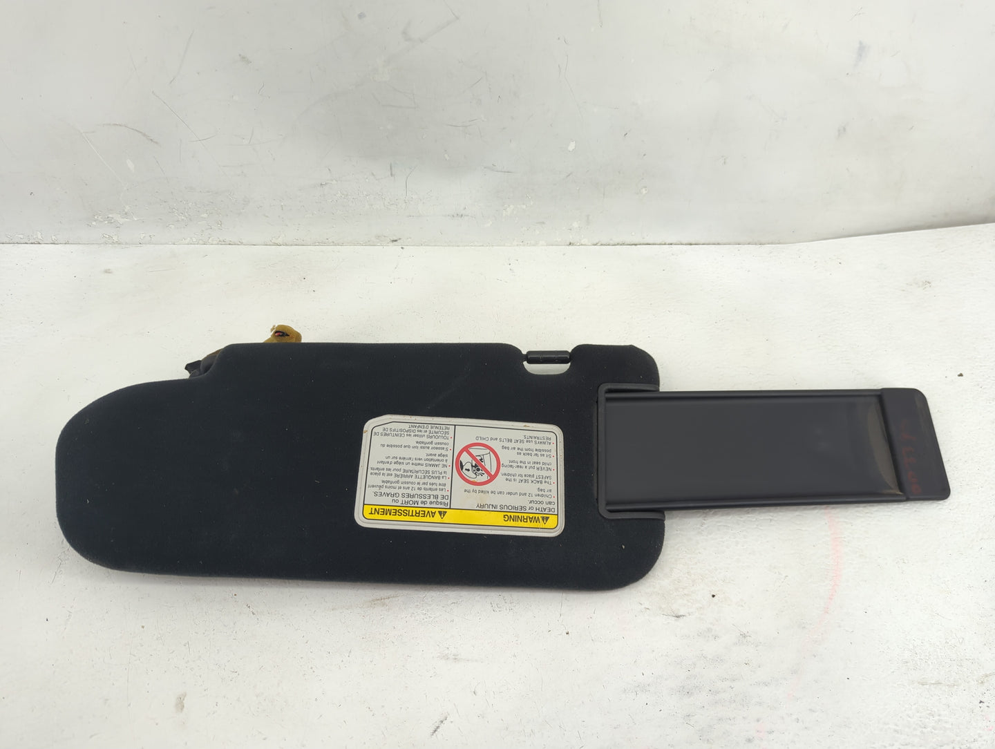 2004-2005 Infiniti Fx35 Sun Visor Shade Replacement Passenger Right Mirror Fits Fits 2004 2005 OEM Used Auto Parts - Oemused