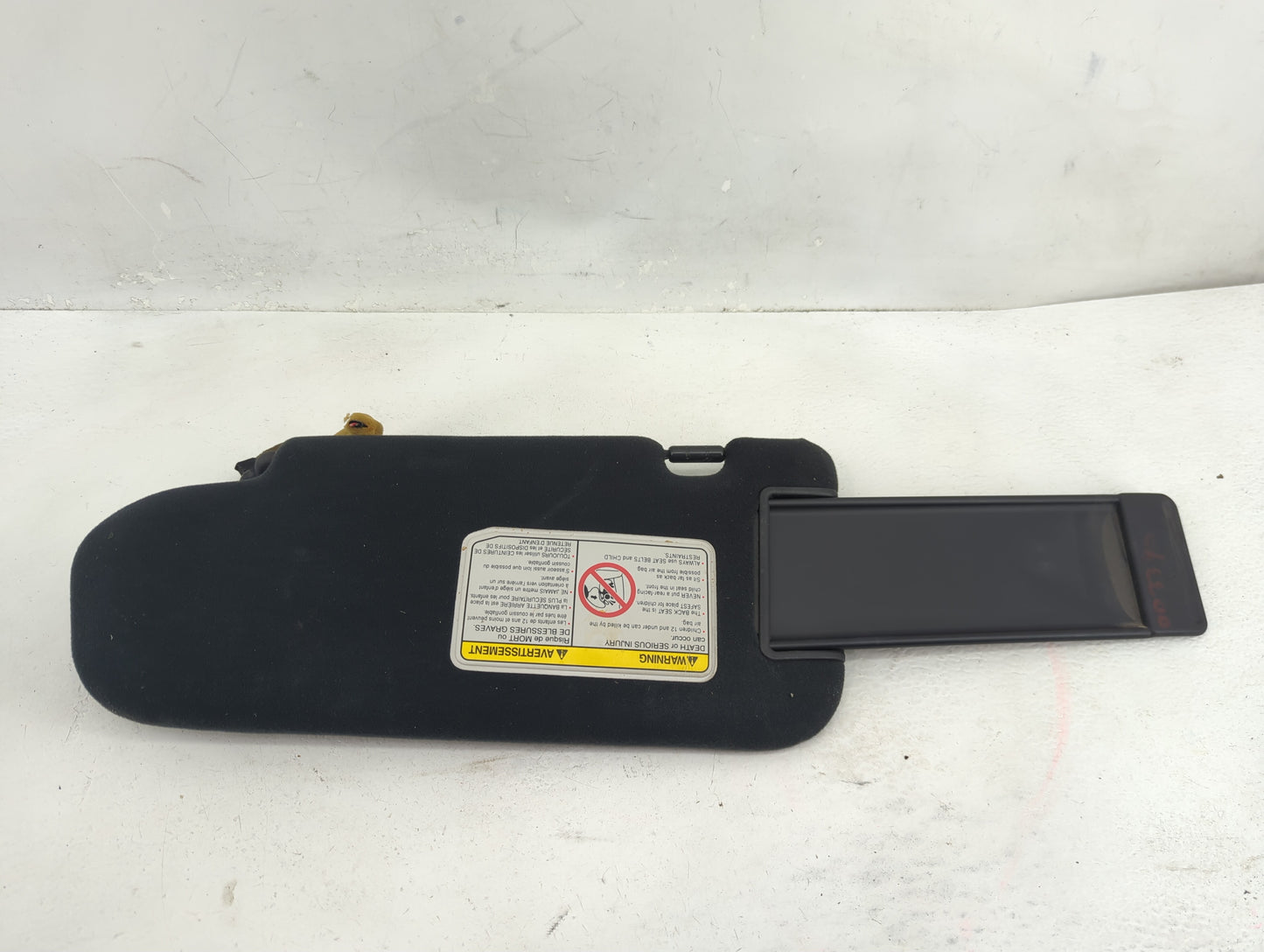 2004-2005 Infiniti Fx35 Sun Visor Shade Replacement Passenger Right Mirror Fits Fits 2004 2005 OEM Used Auto Parts - Oemused