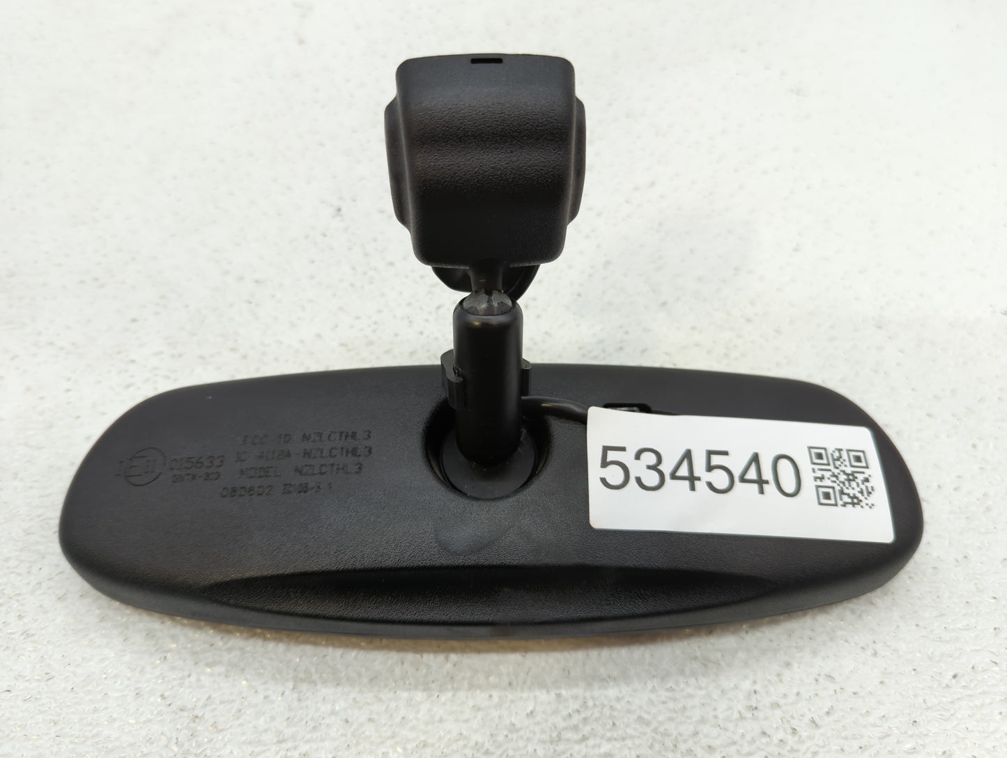 2004 Infiniti Fx45 Interior Rear View Mirror Replacement OEM P/N:E11015633 Fits OEM Used Auto Parts - Oemusedautoparts1.com