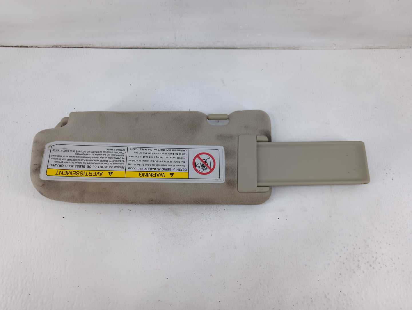 2003-2004 Infiniti G35 Sun Visor Shade Replacement Passenger Right Mirror Fits Fits 2003 2004 OEM Used Auto Parts - Oemuseda