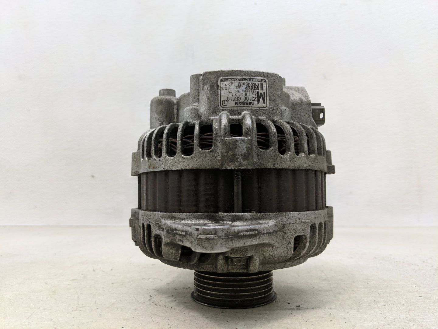 2003-2007 Infiniti G35 Alternator Replacement Generator Charging Assembly Engine OEM P/N:23100 CD010 Fits OEM Used Auto Part