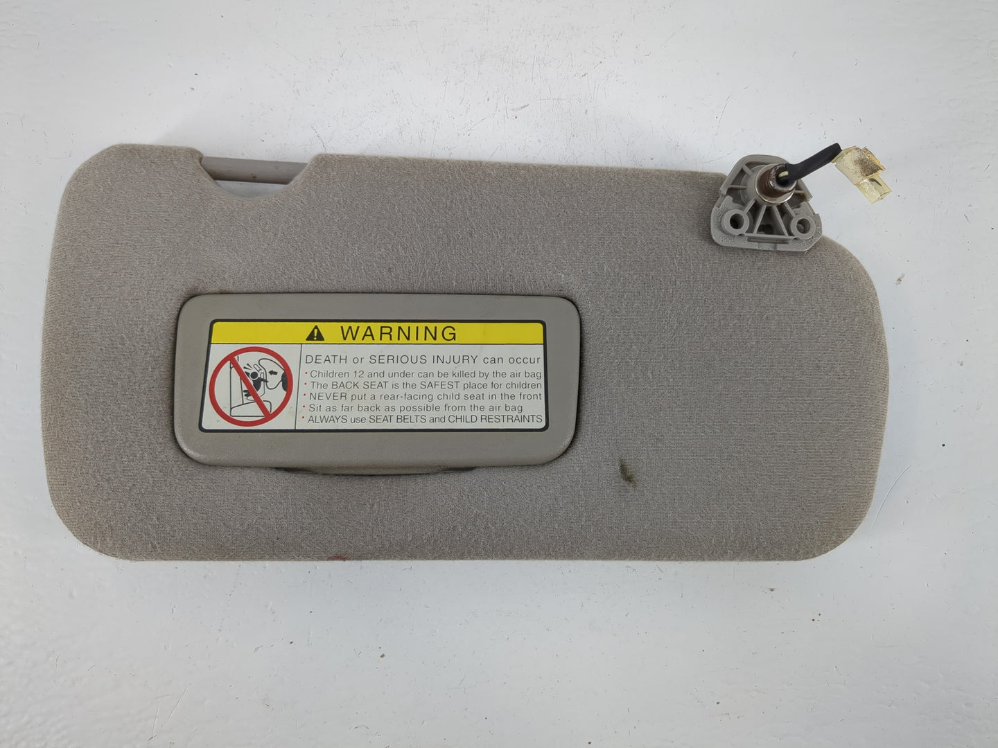 2003-2004 Infiniti I35 Sun Visor Shade Replacement Passenger Right Mirror Fits Fits 2003 2004 OEM Used Auto Parts - Oemuseda