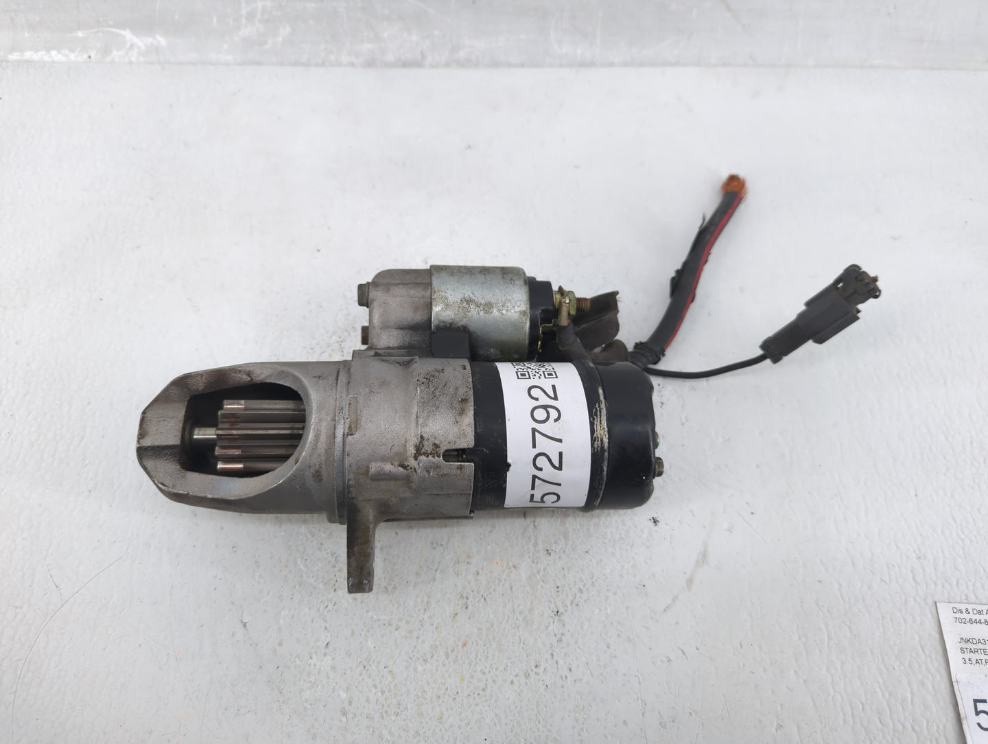 2002-2004 Infiniti I35 Car Starter Motor Solenoid OEM P/N:M000T87181 23300 5Y710 Fits Fits 2002 2003 2004 OEM Used Auto Part