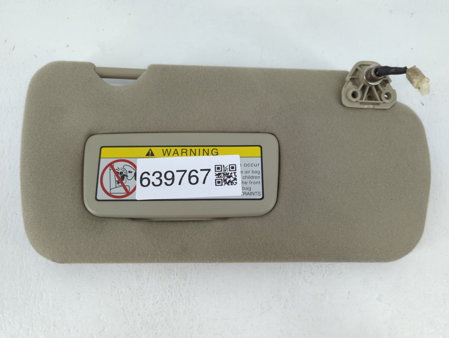 2003-2004 Infiniti I35 Sun Visor Shade Replacement Passenger Right Mirror Fits Fits 2003 2004 OEM Used Auto Parts - Oemuseda