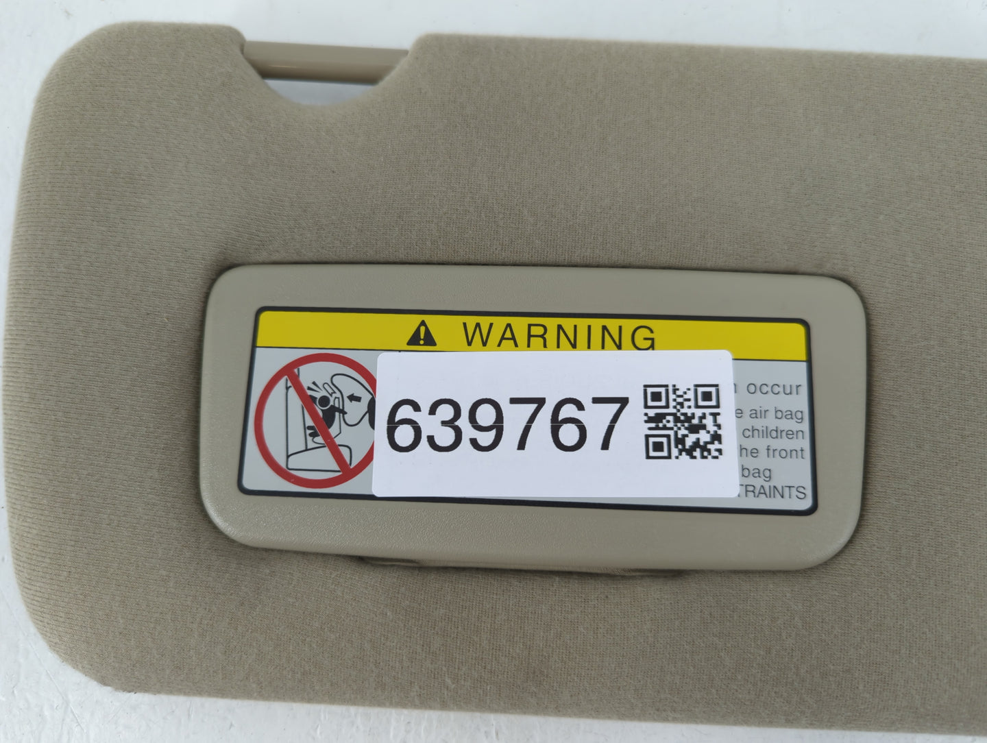 2003-2004 Infiniti I35 Sun Visor Shade Replacement Passenger Right Mirror Fits Fits 2003 2004 OEM Used Auto Parts - Oemuseda