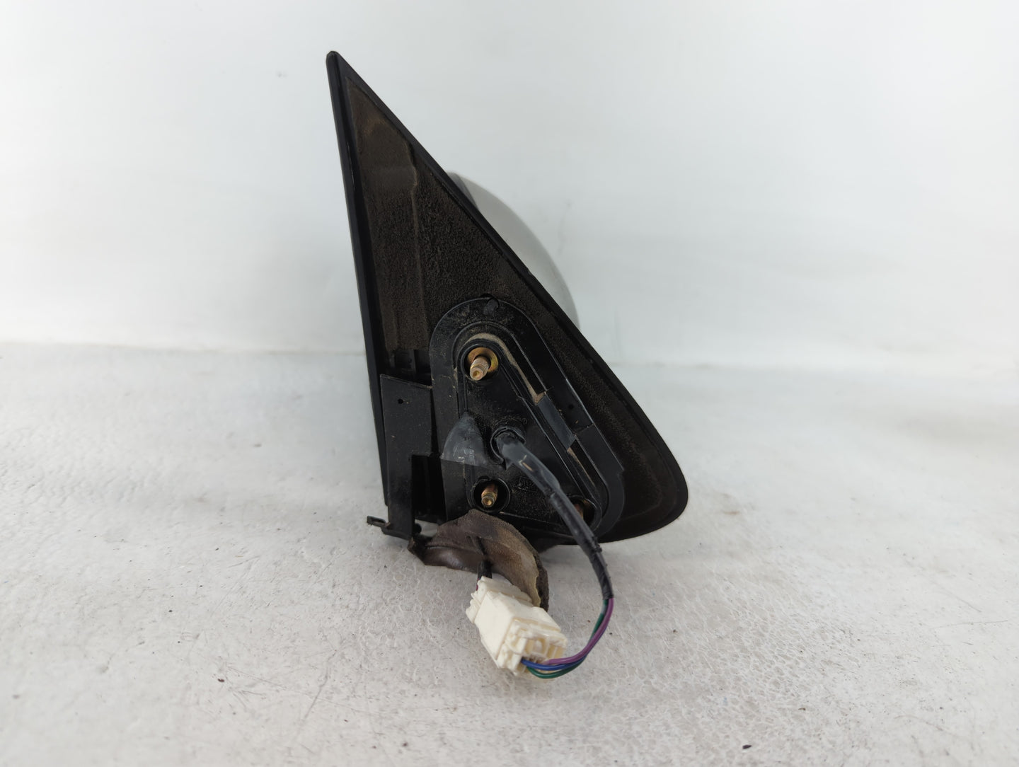 2002-2004 Infiniti I35 Driver Left Side View Manual Door Mirror Grey - Oemusedautoparts1.com