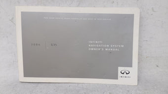 compare product 2004 Infiniti M35 Owners Manual Book Guide OEM Used Auto Parts